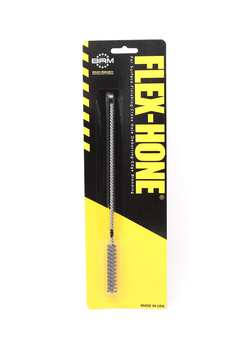 Brush Research BC8M240AO FLEX-HONE, 0.315" (8mm) Diameter, 240 Grit, Aluminum Oxide, For Aluminum, Brass, Bronze and Softer Non-Ferrous Materials 0.315" (8mm)