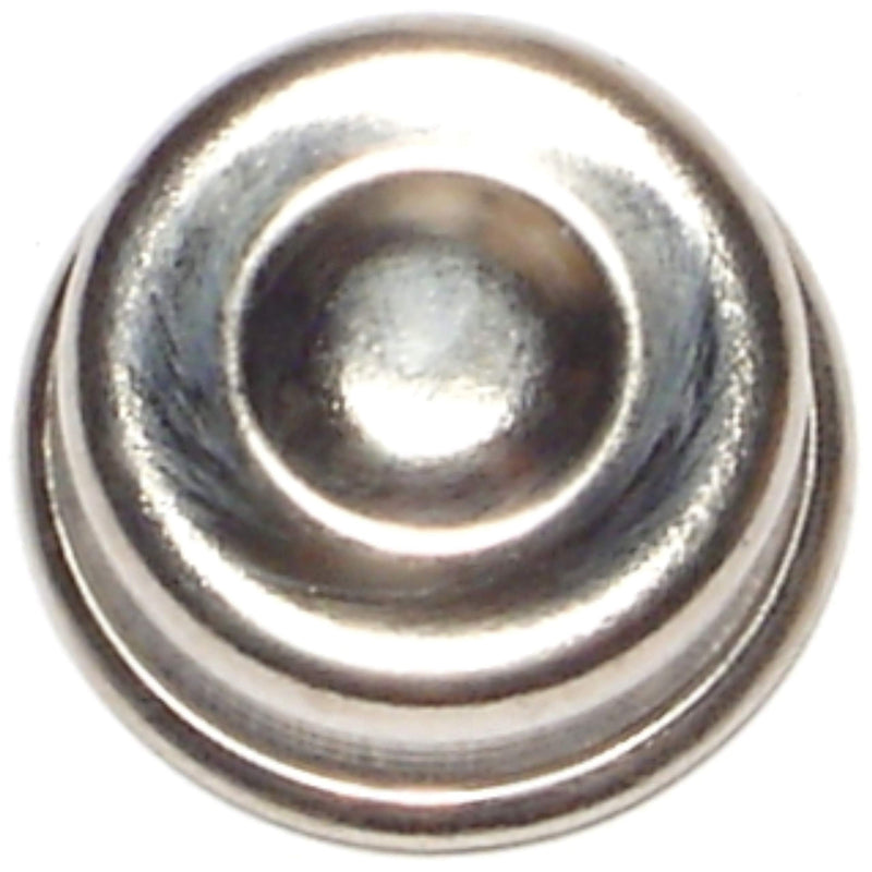 [Australia - AusPower] - 014973137373 Hub Cap Push Nut, 7/16 Chrome, Piece-6 