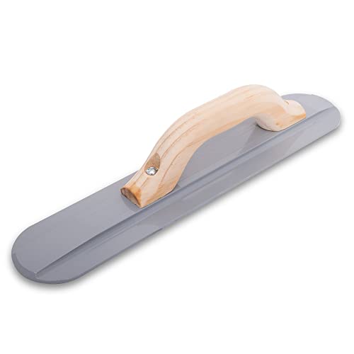MARSHALLTOWN 12-inch round end magnesium hand float for concrete finishing
