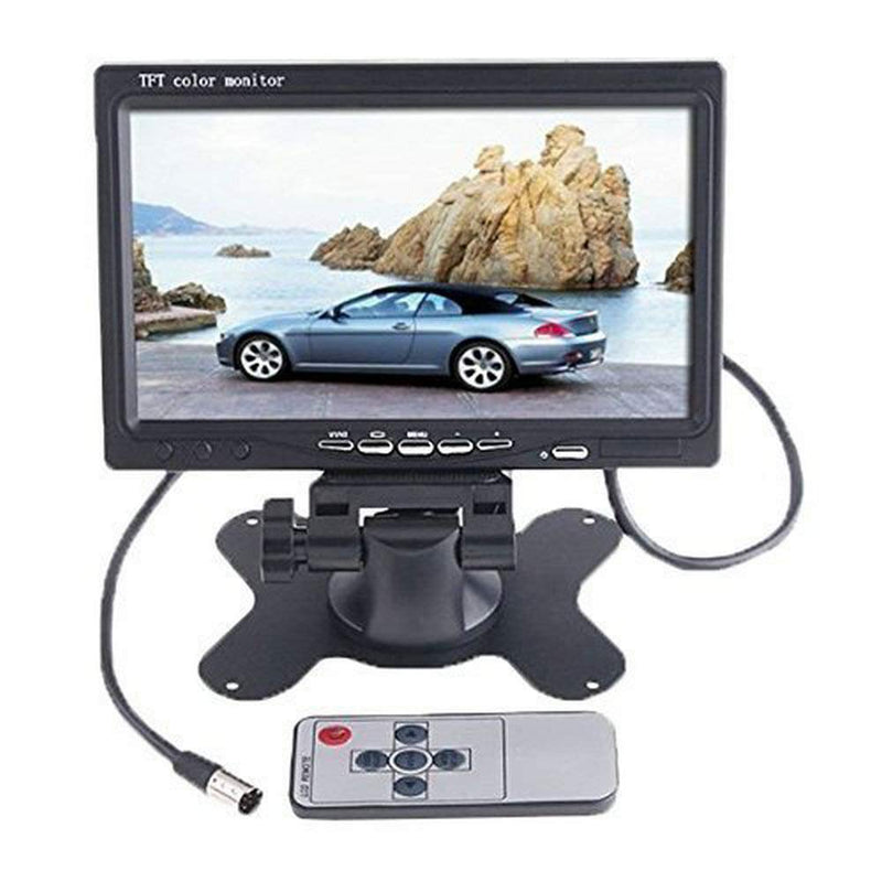 [Australia - AusPower] - 7 inch High Resolution 800 * 480 TFT Color LCD Car Rear View Camera Monitor Support Rotating The Screen and 2 AV Inputs 