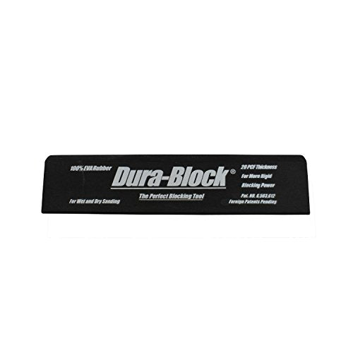 Dura-Block AF4406 black tear drop sanding block for automotive surface sanding