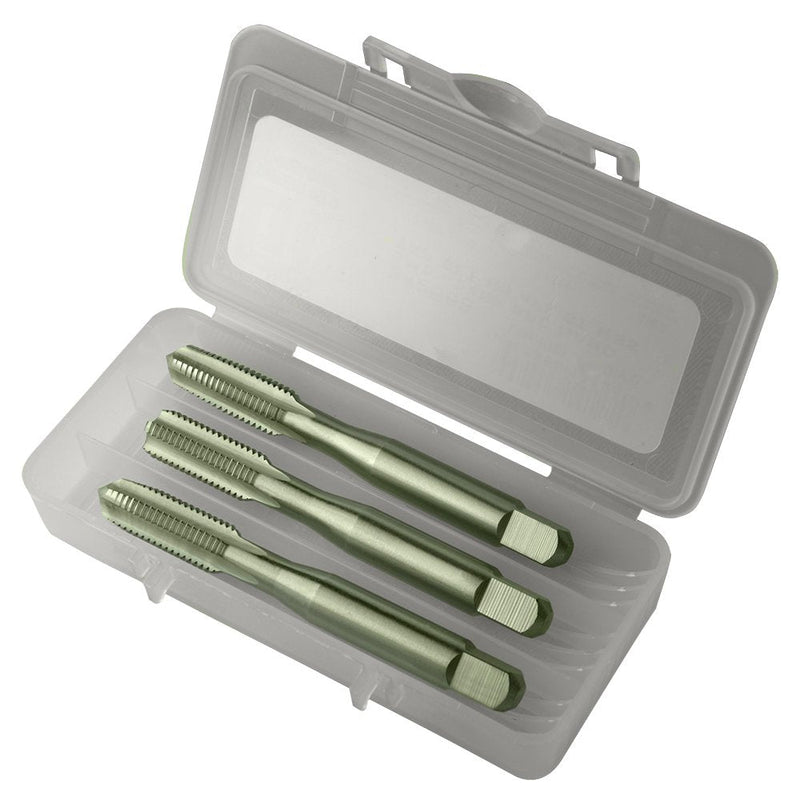 [Australia - AusPower] - Greenfield Threading 341730 GT/VTD #8-32NC HTGP H2 4FL GP T-P-B Hand Tap Set #8 - 32 UNC 