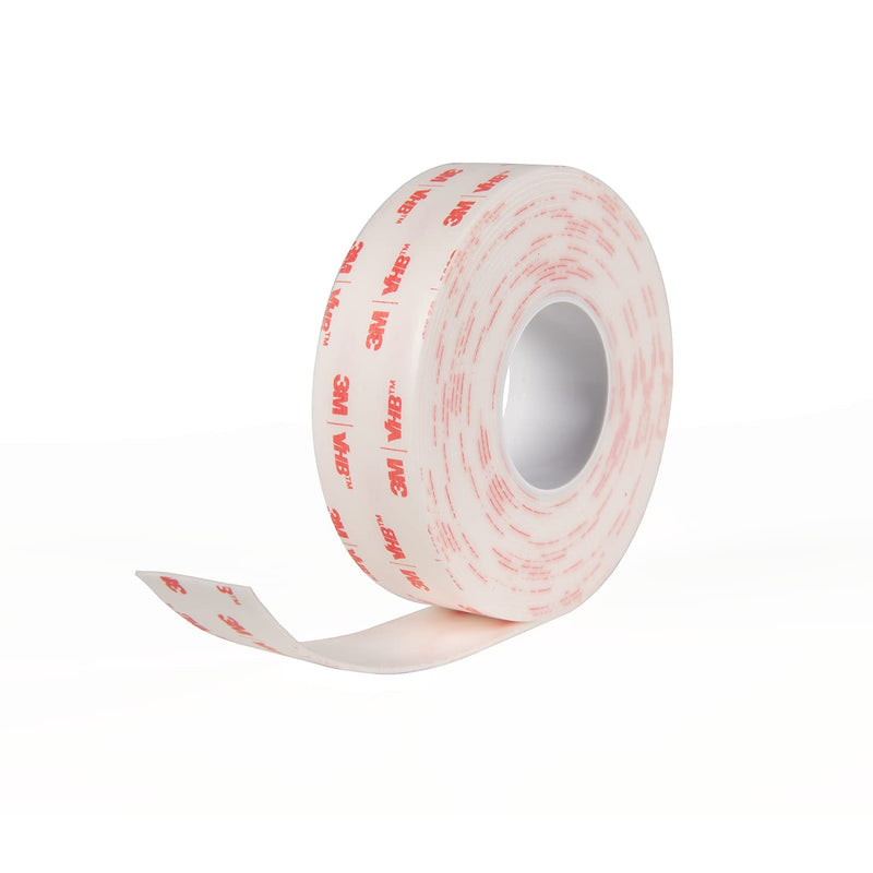 [Australia - AusPower] - 3M 4950 VHB Mounting Tape, Acrylic Foam, Permanent Bonding, Heavy Duty, White, 1 in x 5 yd, 1 Roll 