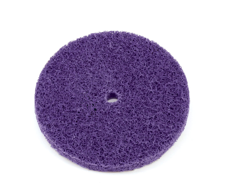 [Australia - AusPower] - 3M Scotch-Brite BF-DC Aluminum Oxide Deburring Disc - Medium Grade - Arbor Attachment - 6 in Dia 1/2 in Center Hole - 4000 Max RPM - 64145 [PRICE is per DISC] 