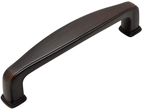 Cosmas 10 Pack 4392ORB Oil Rubbed Bronze Modern Cabinet Hardware Handle Pull - 3-3/4" Inch (96mm) Hole Centers