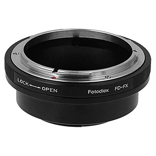 Fotodiox Lens Mount Adapter Compatible with Canon FD & FL 35mm SLR lens on Fuji X-Mount Cameras Canon FD/FL Standard