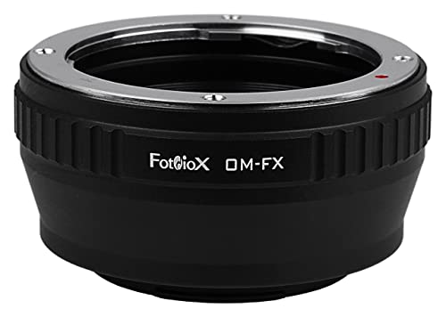 Fotodiox Lens Mount Adapter Compatible with Olympus Zuiko (OM) 35mm SLR Lens on Fuji X-Mount Cameras Olympus OM 35mm Standard