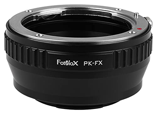 Fotodiox Lens Mount Adapter Compatible with Pentax K Mount (PK) SLR Lens on Fuji X-Mount Cameras Standard
