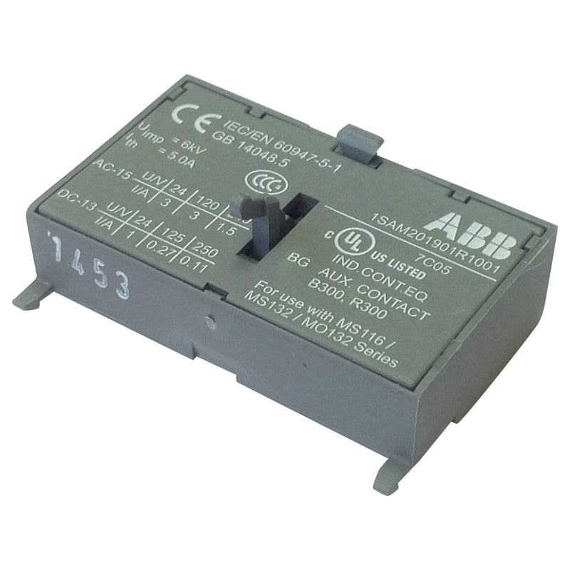 [Australia - AusPower] - ABB HKF1-11 Front Mount 1-N/O, 1-NC Auxiliary Contact Block (Used with MS116, MS132) 