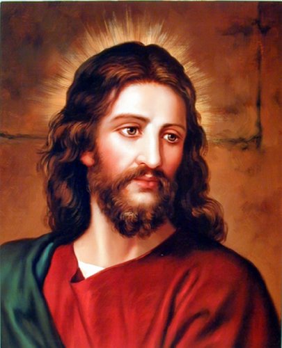Impact Posters Gallery Religious Face of Jesus Christ Christian Spiritual Wall Decor Art Print Poster (16x20)