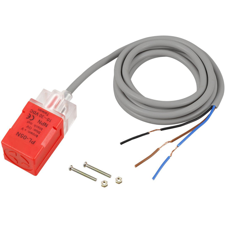 [Australia - AusPower] - uxcell PL-05N DC 10-30V 200mA NPN NO 5mm Inductive Proximity Sensor Detection Switch 