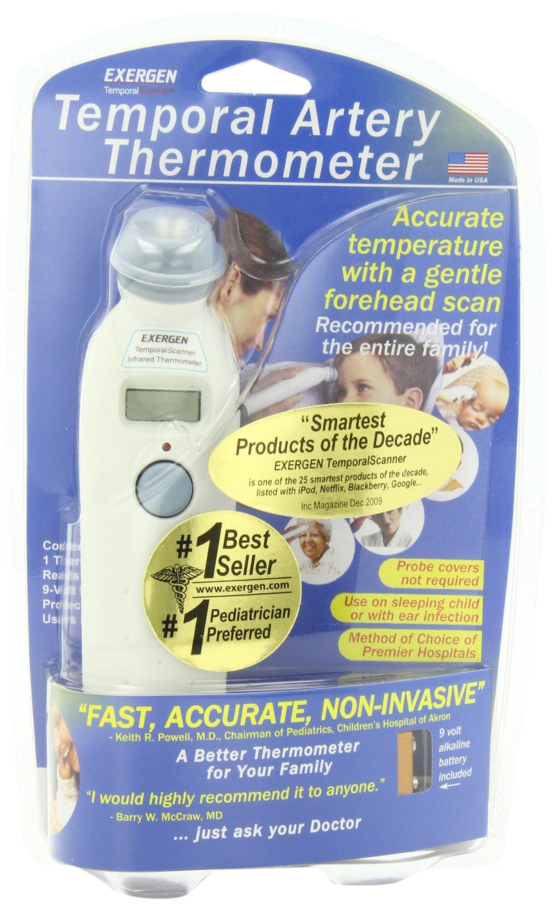[Australia - AusPower] - Exergen Thermometer, Temporal Scanner 1 thermometer 