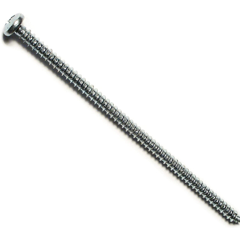 Hard-to-Find Fastener 014973298197 Phillips Pan Sheet Metal Screws, 8 x 4, Piece-100, zinc 8 x 4-Inch