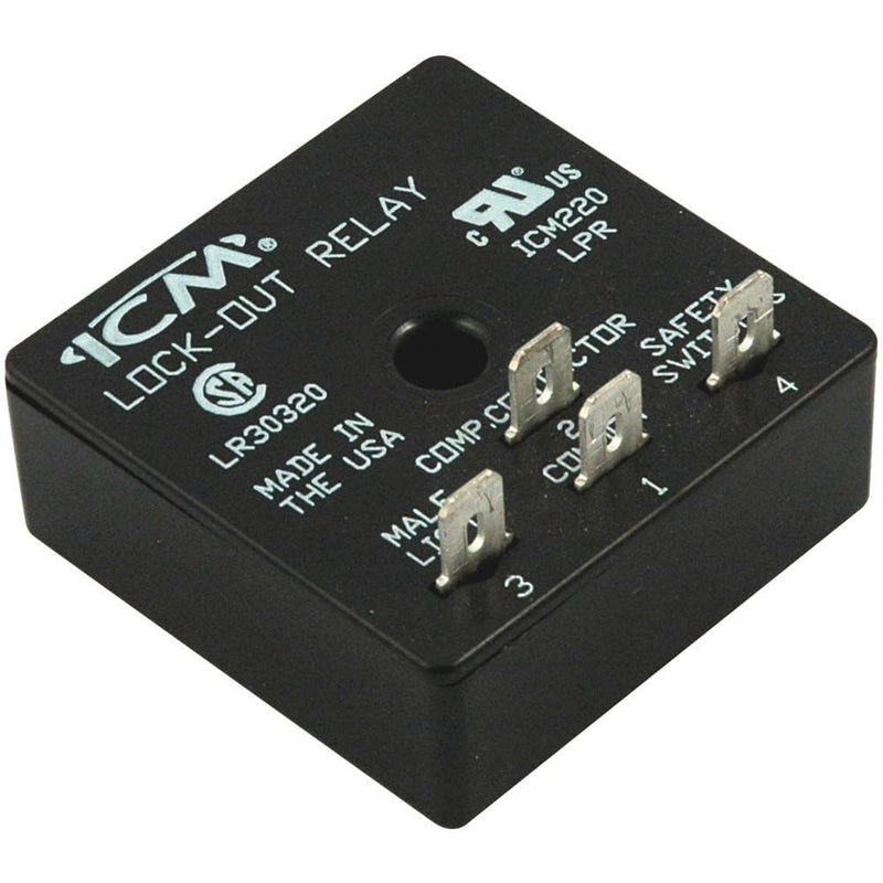 ICM Controls ICM220 Lockout Protection Relay – Impedance Relay Series 84 & 93, UL 873 Recognized Compressor Controller