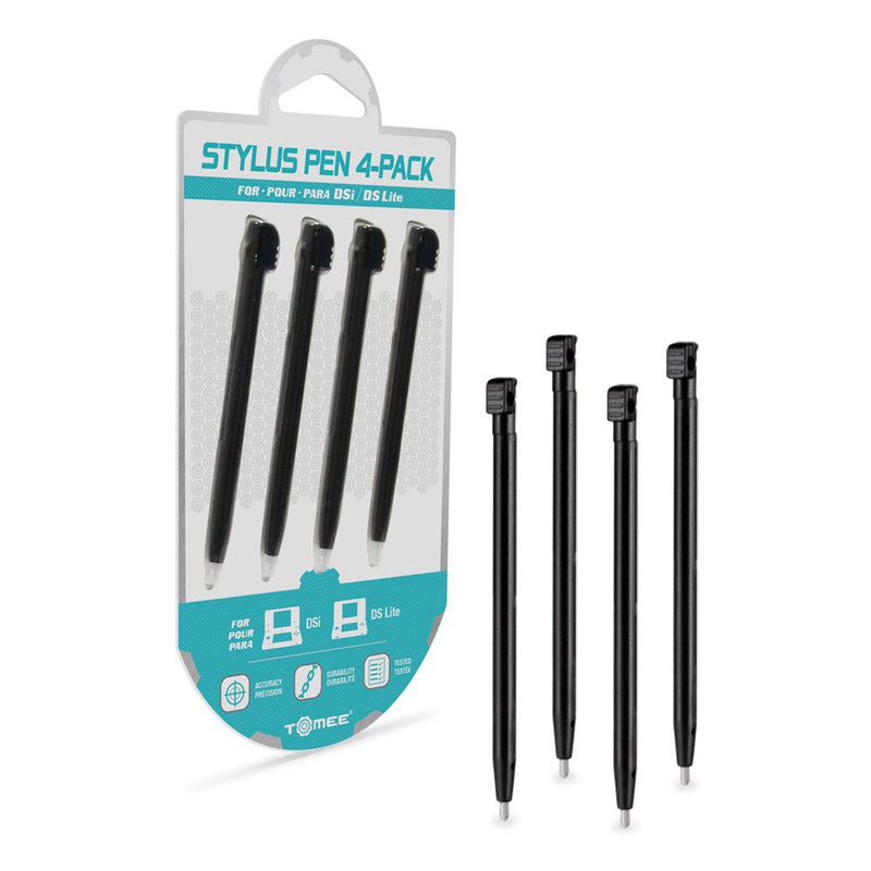 [Australia - AusPower] - Stylus Pen Set for Nintendo DSi/Nintendo DS Lite (Black) (4-Pack) 