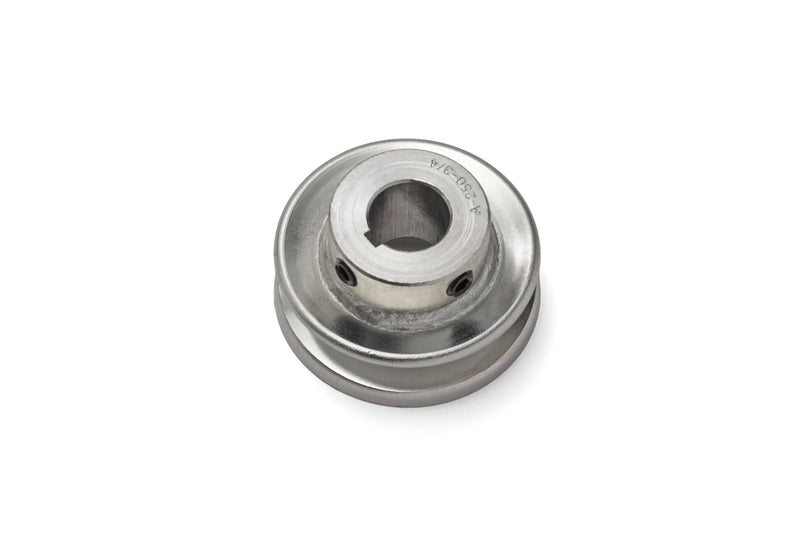 [Australia - AusPower] - Terre Products, V-Groove Drive Pulley, General Purpose Pulley for Power Transmission, Outside Diameter 2-1/2", Inside Diameter 3/4", Made of Steel 