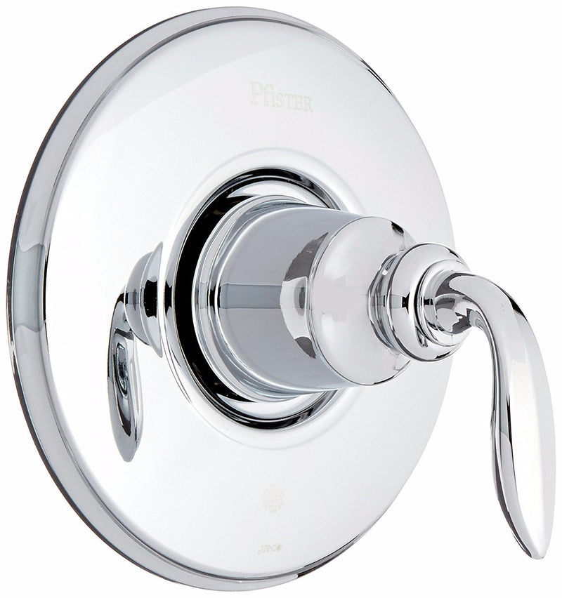 Pfister R89-1CBC Avalon One-Handle Tub and Shower Valve Trim, Chrome Polished Chrome