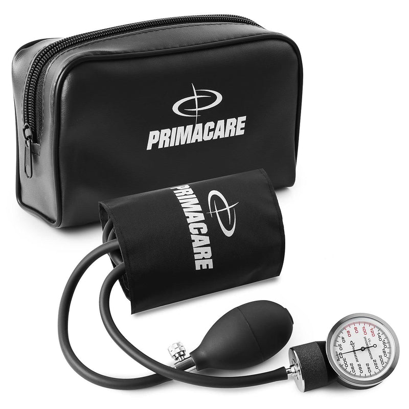 [Australia - AusPower] - Primacare DS-9191 Pediatric Size Aneroid Sphygmomanometer Manual Blood Pressure Monitor Kit, BP Cuff with Latex Free Inflation System, Waterproof and Portable Nylon Carry Case 