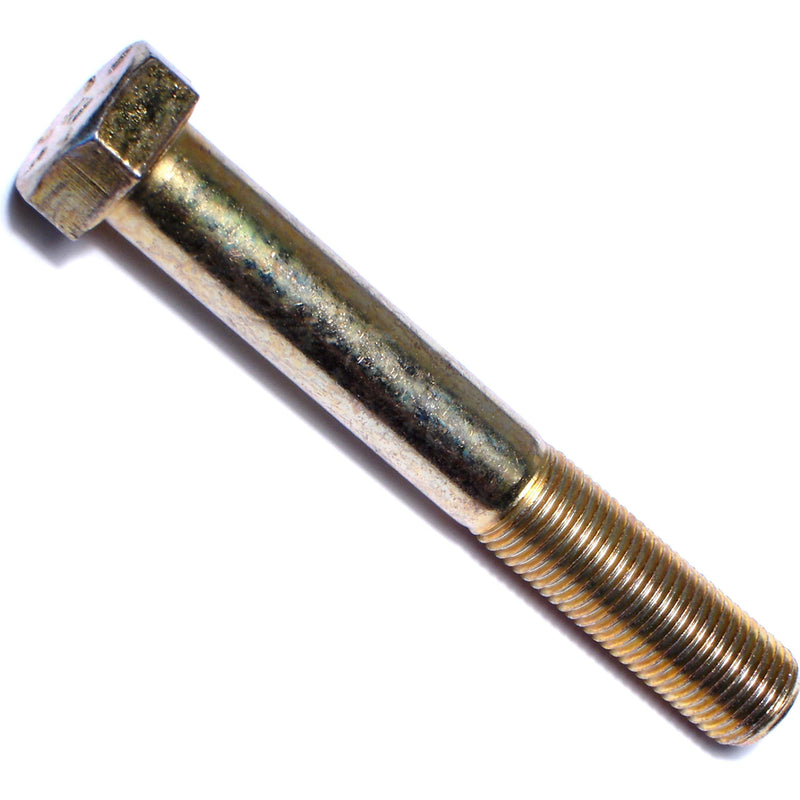 Hard-to-Find Fastener Grade 8 Fine Hex Cap Screws, Bulk Pack, Steel Hex Bolts for Construction, Home Improvement, 1/2-20 x 3-1/2, Pack of 10