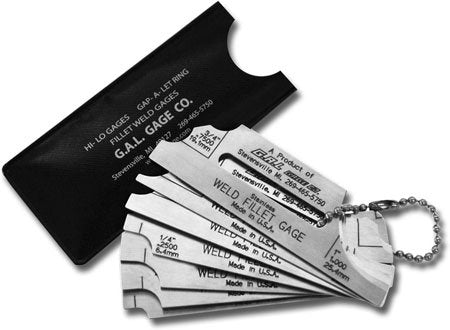 [Australia - AusPower] - Fillet Weld Gage Set (7 pc.) GAL-8a 