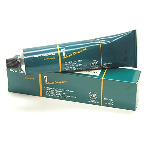 Dow Corning 7 Release Compound silicone adhesive tube, 5.3 oz, Corning brand