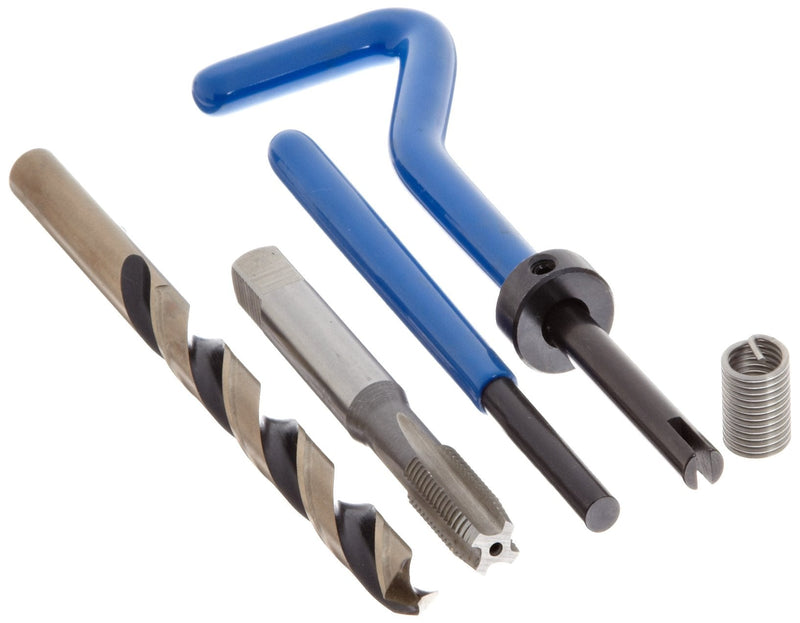 [Australia - AusPower] - E-Z Lok SK20410 Helical Threaded Insert Kit, 304 Stainless Steel, #6-32 Thread Size, 0.138" Installed Length (Pack of 10) 