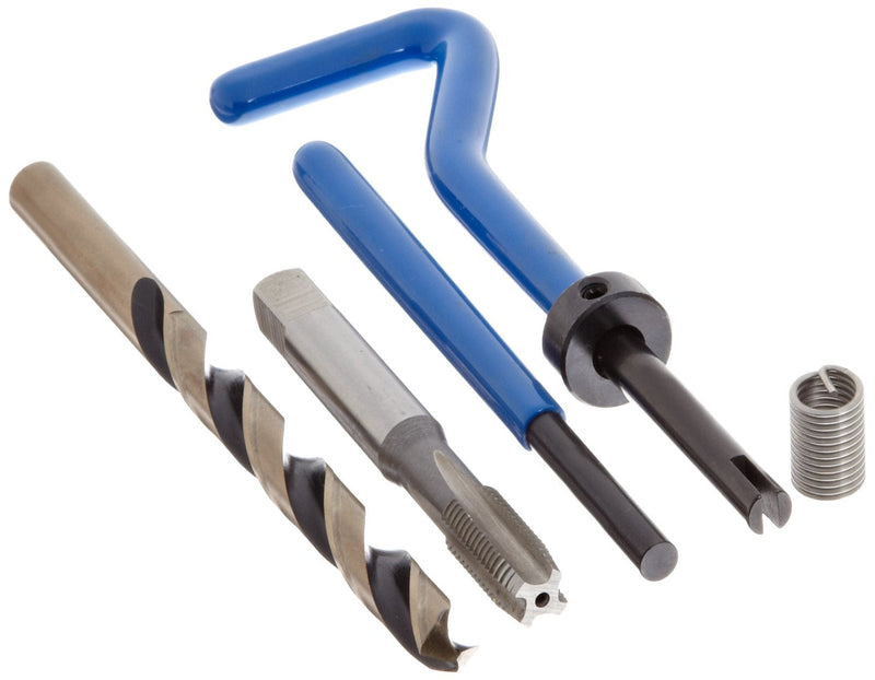 [Australia - AusPower] - E-Z Lok SK50910 Metric Helical Threaded Insert Kit, 304 Stainless Steel, M10-1.25 Thread Size, 10 mm Installed Length (Pack of 10) 