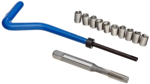 E-Z LOK EK20720 helical threaded insert kit, 304 stainless steel, #12-24 thread, 0.432-inch length, pack of 10