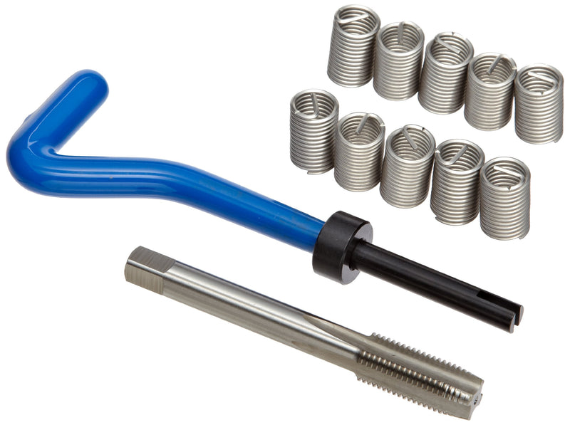 E-Z Lok EK50920 Metric Helical Threaded Insert Kit, 304 Stainless Steel, M10-1.25 Thread Size, 20 mm Installed Length (Pack of 10), Black Pack of 10