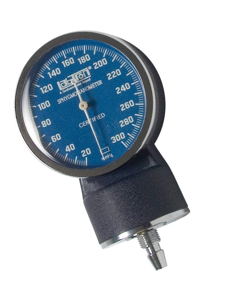 [Australia - AusPower] - Graham-Field 2318BL Labtron Aneroid Manometer Gauge for Manual Blood Pressure Devices, Blue Faceplate + Blue Housing 