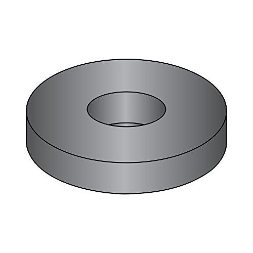 Small Parts 62WSAEBPK black oxide steel flat washers, 5/8-inch screw size, pack of 25