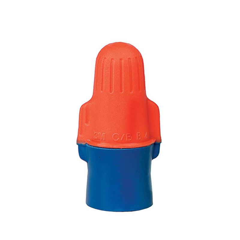 [Australia - AusPower] - 3M(TM) 3M Performance Plus Wire Connector O/B+Pouch, 100/POUCH, 100 units, Orange/Blue Pack of 100 