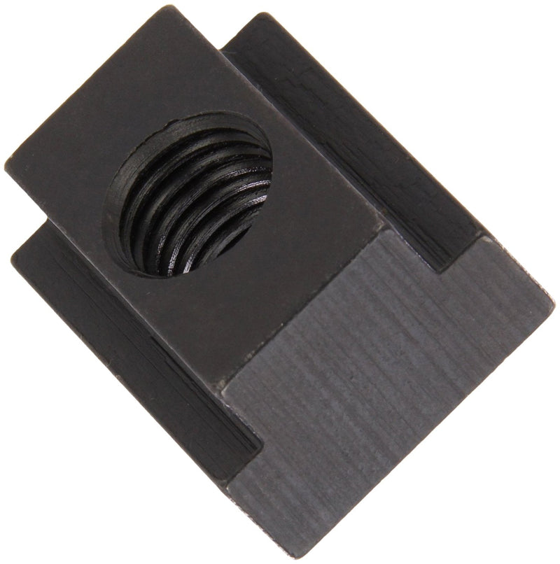 [Australia - AusPower] - Te-Co 41410T Black Oxide 1018 Steel Tapped Through T-Slot Nut, 1/2"-13 TPI, 5/8" Height x 1" Width x 5/8" Table Slot (Pack of 5) 1 inches 5/8 Inches 