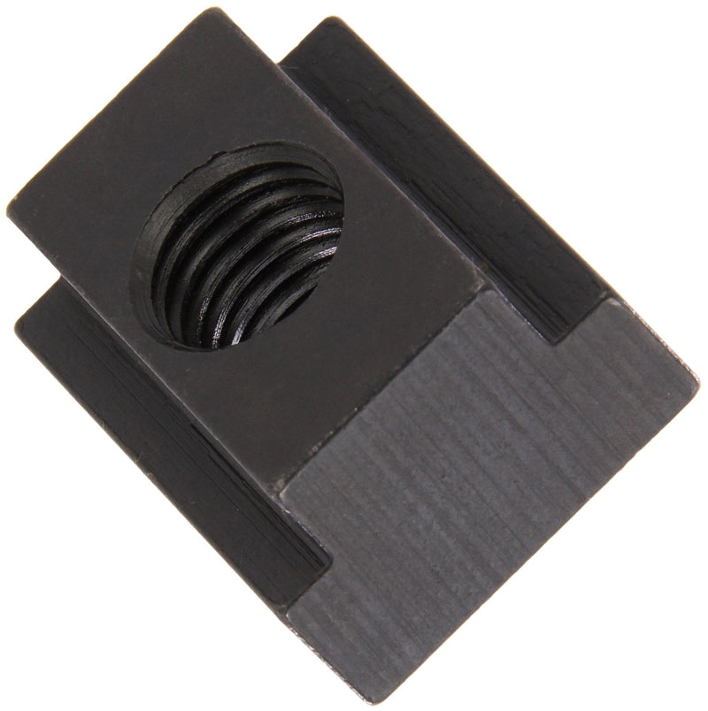 [Australia - AusPower] - Te-Co 41419 Black Oxide 1018 Steel T-Slot Nut, 3/4"-10 TPI, 1" Height x 1-1/2" Width x 7/8" Table Slot (Pack of 2) 