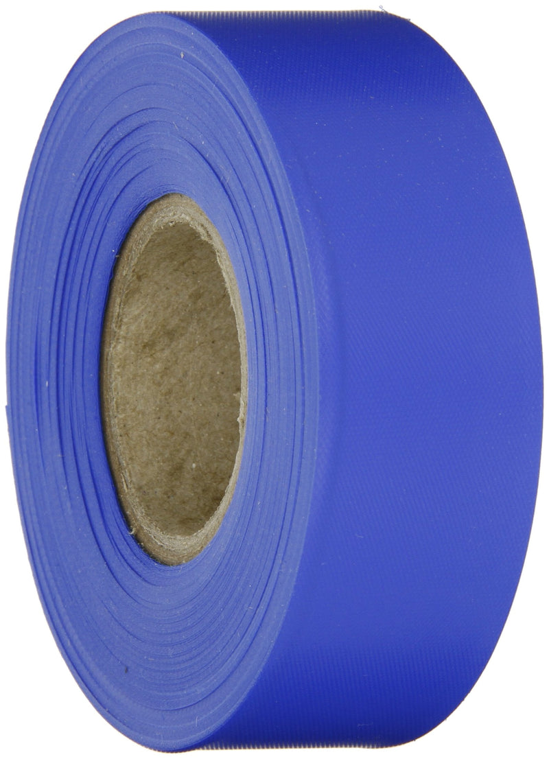 Brady Blue Flagging Tape for Boundaries and Hazardous Areas - Non-Adhesive Tape, 1.188" Width, 300' Length (Pack of 1) - 58345 1-3/16" X 300'