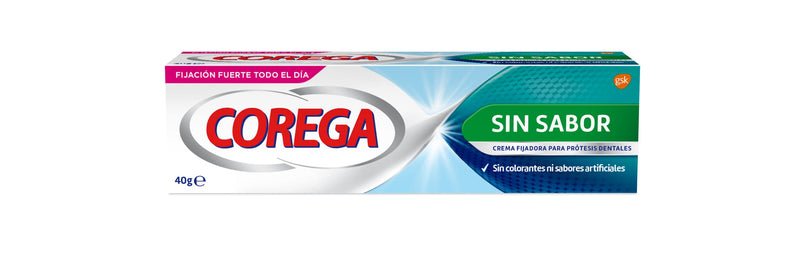 [Australia - AusPower] - Corega Denture Fixing Cream, Strong Fixing, Unflavored, Zinc Free, 40g 40 g (Paquete de 1) Unflavored Fixing Cream, 1 unit 40 g 