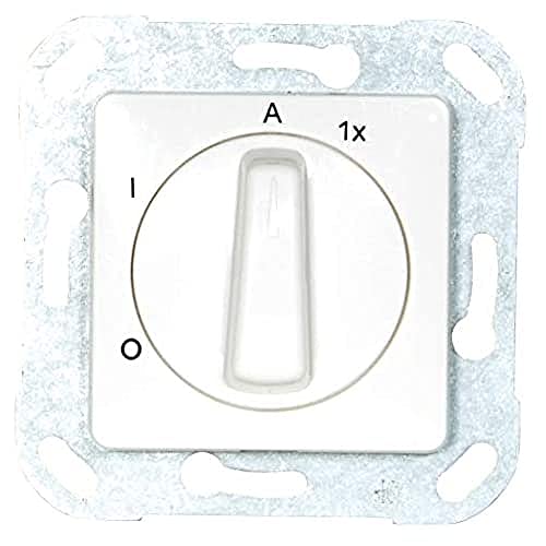 Jäger-Direkt Automatic Switch for Motion Sensor 50 x 50 Frame Polar White
