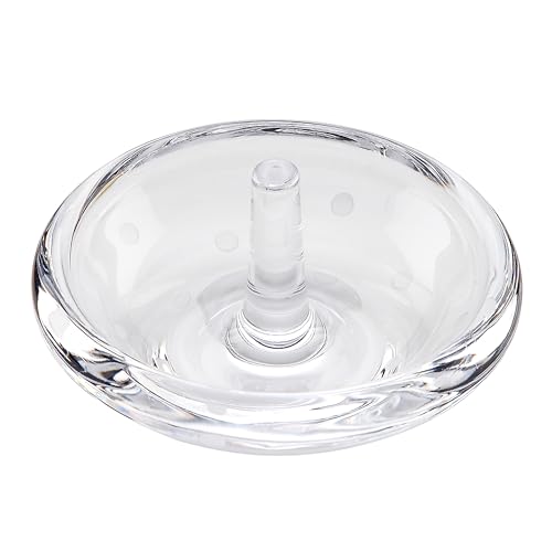 Kate Spade New York Larabee Dot crystal ring holder jewelry tray with colorful dot design and sparkling crystal accents.