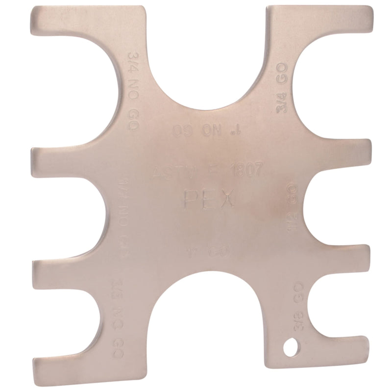 [Australia - AusPower] - SharkBite 3/8 Inch PEX Crimp Tool Go / No-Go Gauge, Plumbing Fittings, 23080 