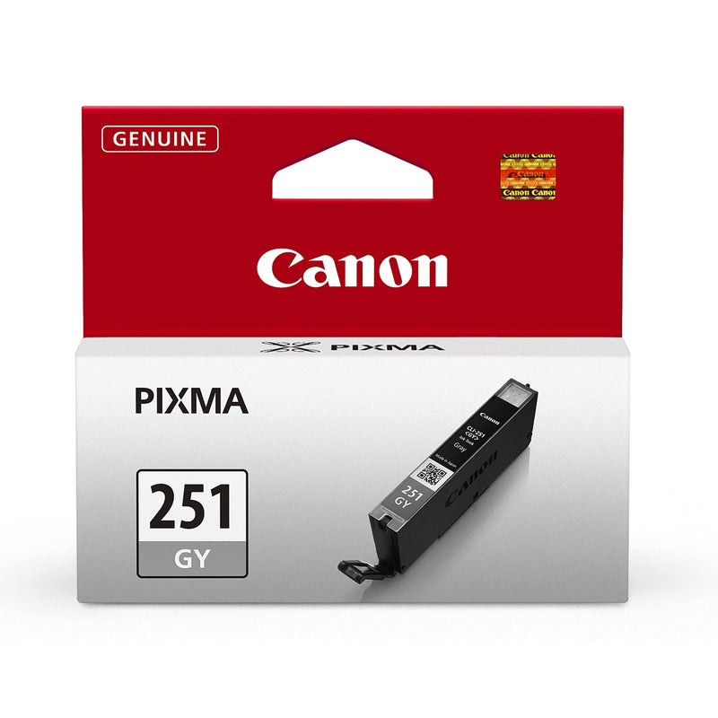 [Australia - AusPower] - Canon CLI-251 GRAY Compatible to iP8720,MG6320,MG7120,MG7520 Printers 1 Count (Pack of 1) CANON CLI-251 GRAY INK Cartridge 