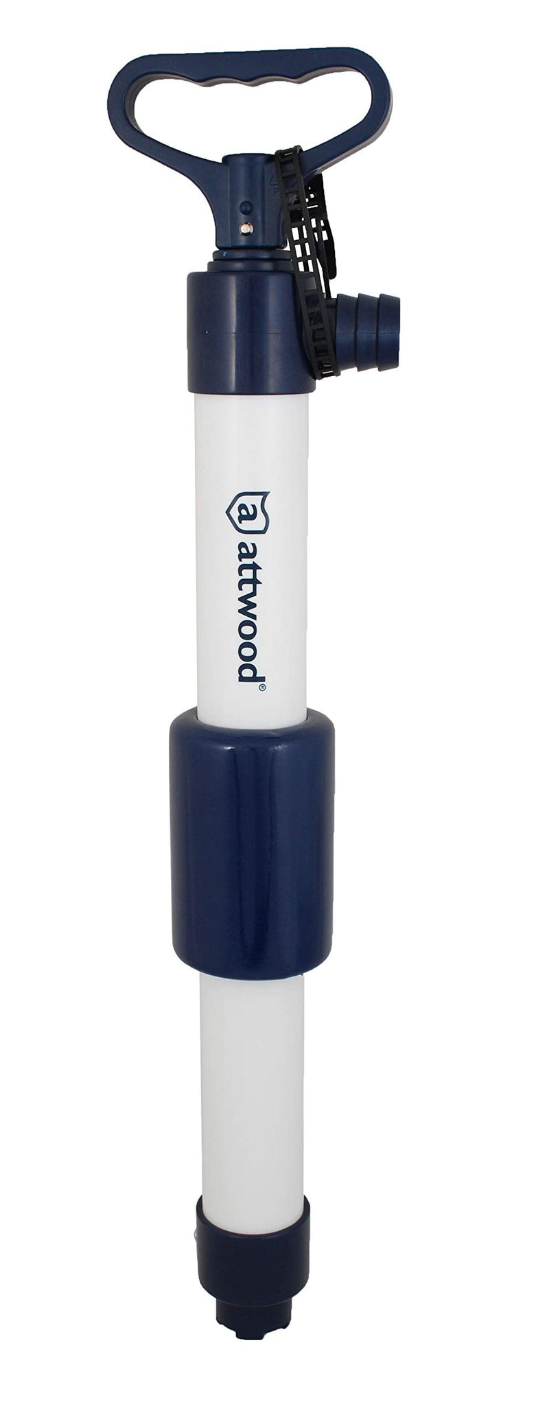 Attwood Manual Bilge Pump for Boats, 18-Inches, Hand Water Pump for Kayak, Canoe and Dinghy, Portable Handheld Siphon Bailer, 8 GPM, 11595-2