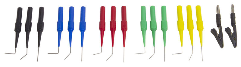 Lisle 64900 17-Piece Back Probe and Alligator Clip Set 17 Piece Back Probe and Alligator Clip Set