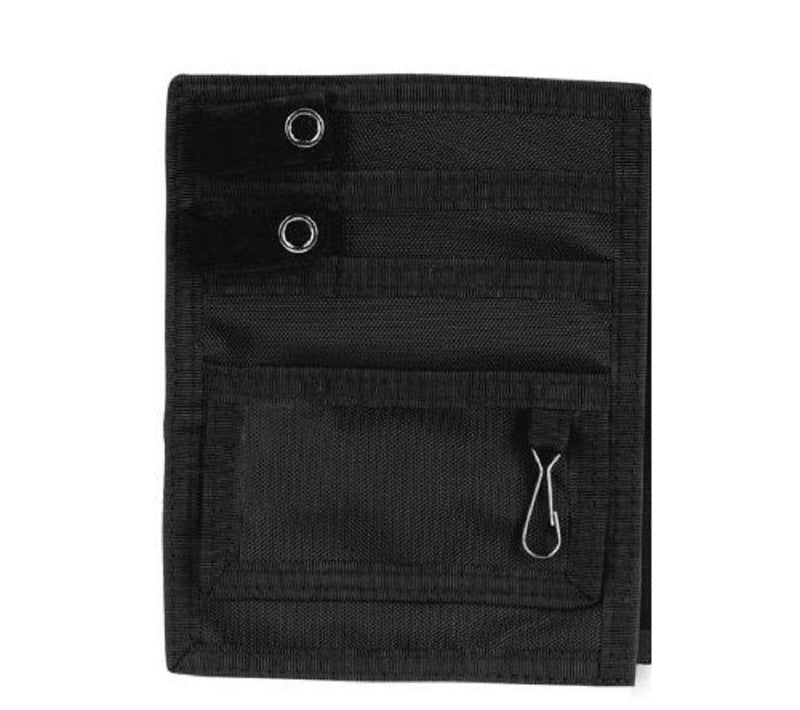 [Australia - AusPower] - Elite Medical Instruments EAO-314-B EMI Nylon 5 Pocket Nurse Scrub Organizer, Black 