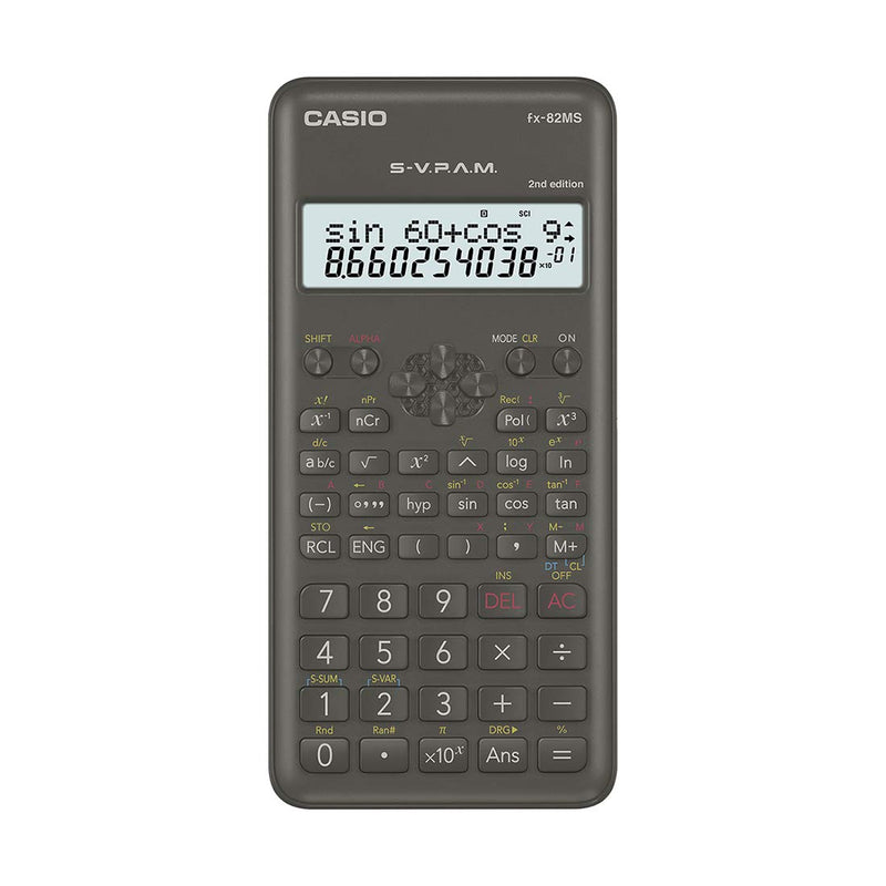 [Australia - AusPower] - Casio FX-82MS 2nd Edition Scientific Calculator 