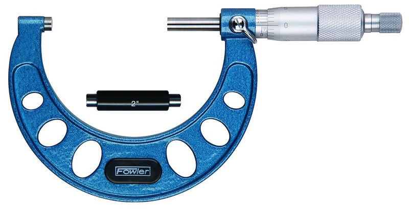Fowler 52-240-003-1, Outside Inch Micrometer With 2-3" Measuring Range 2-3 inches Ratchet With Standard