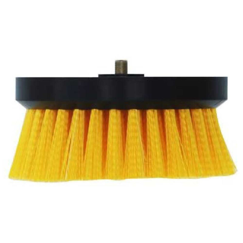 Shurhold Polisher Scrubber Pads 6½” Medium Brush. Moderately abrasive brush 1 Count (Pack of 1)