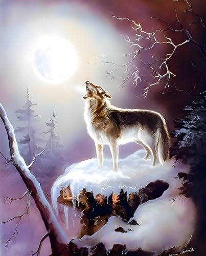 Impact Posters Gallery Warrior's Wolf Song Native American Wall Decor Art Print Poster Picture (16x20)