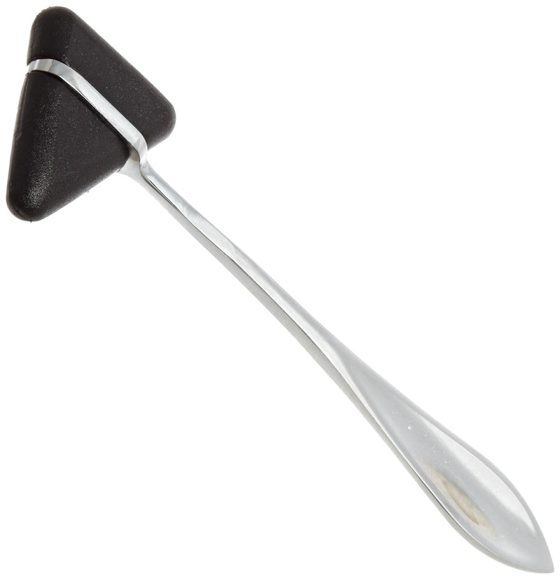 [Australia - AusPower] - Primacare DH-3692 Taylor Neuro Hammer with Stealth Black Head, Stainless Steel Percussion Reflex Hammers, Doctor and Surgical Tools, Medical Supplies for Surgeons and Nurses, 7.5" 