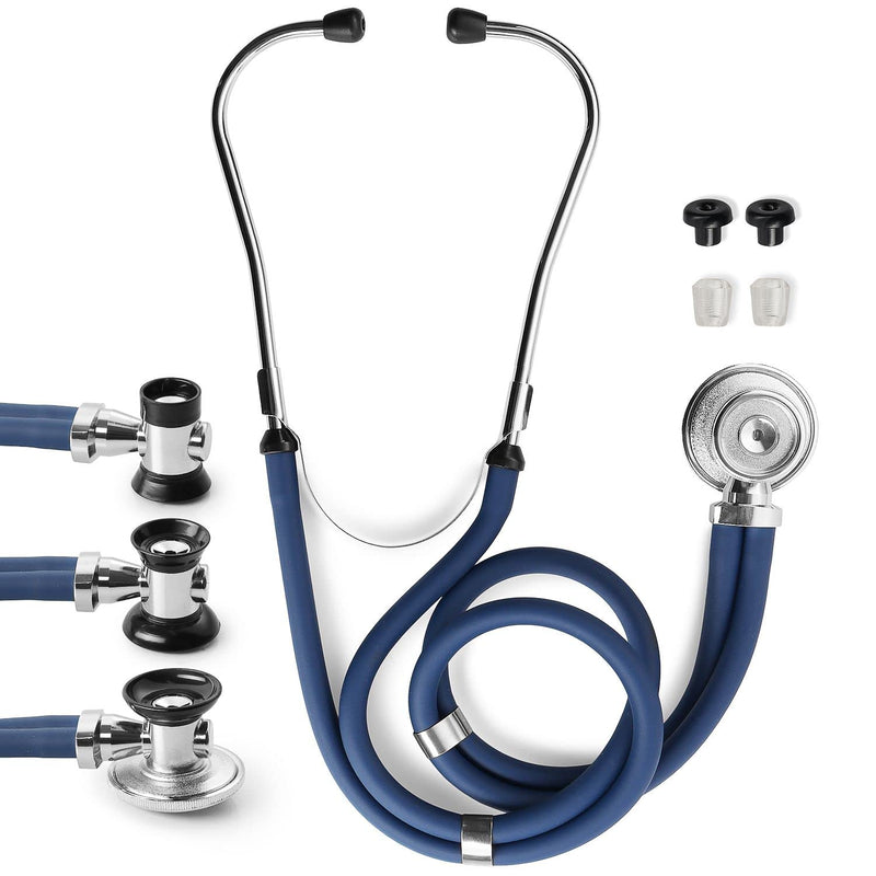 [Australia - AusPower] - PrimaCare DS-9295-BL 30" Sprague Rappaport Style Stethoscope for Doctor, Nurse and Medical Student, Blue 
