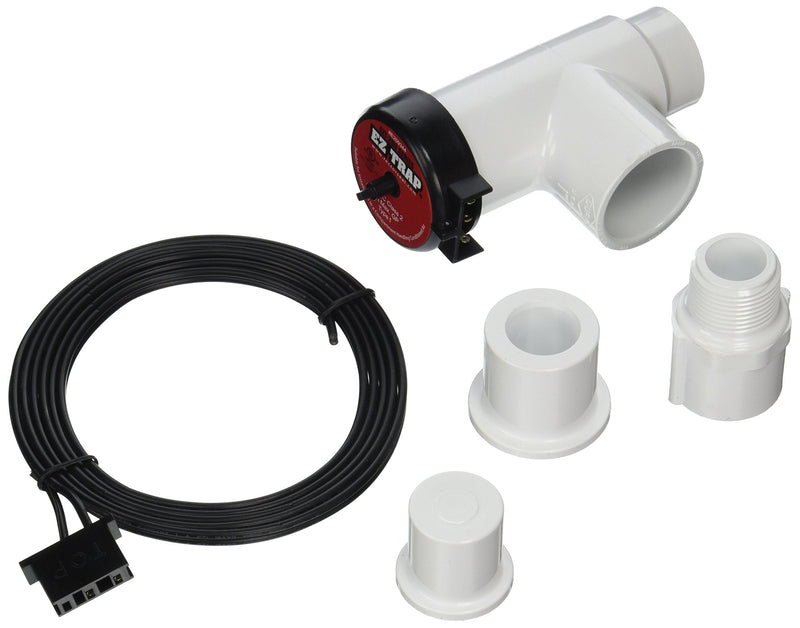 RectorSeal EZ Trap 83225 Series Inline Universal Primary/Secondary Overflow Switch, Easy Installation, HVAC, 3/4" & 1" with Male Adapter and 48" Cable